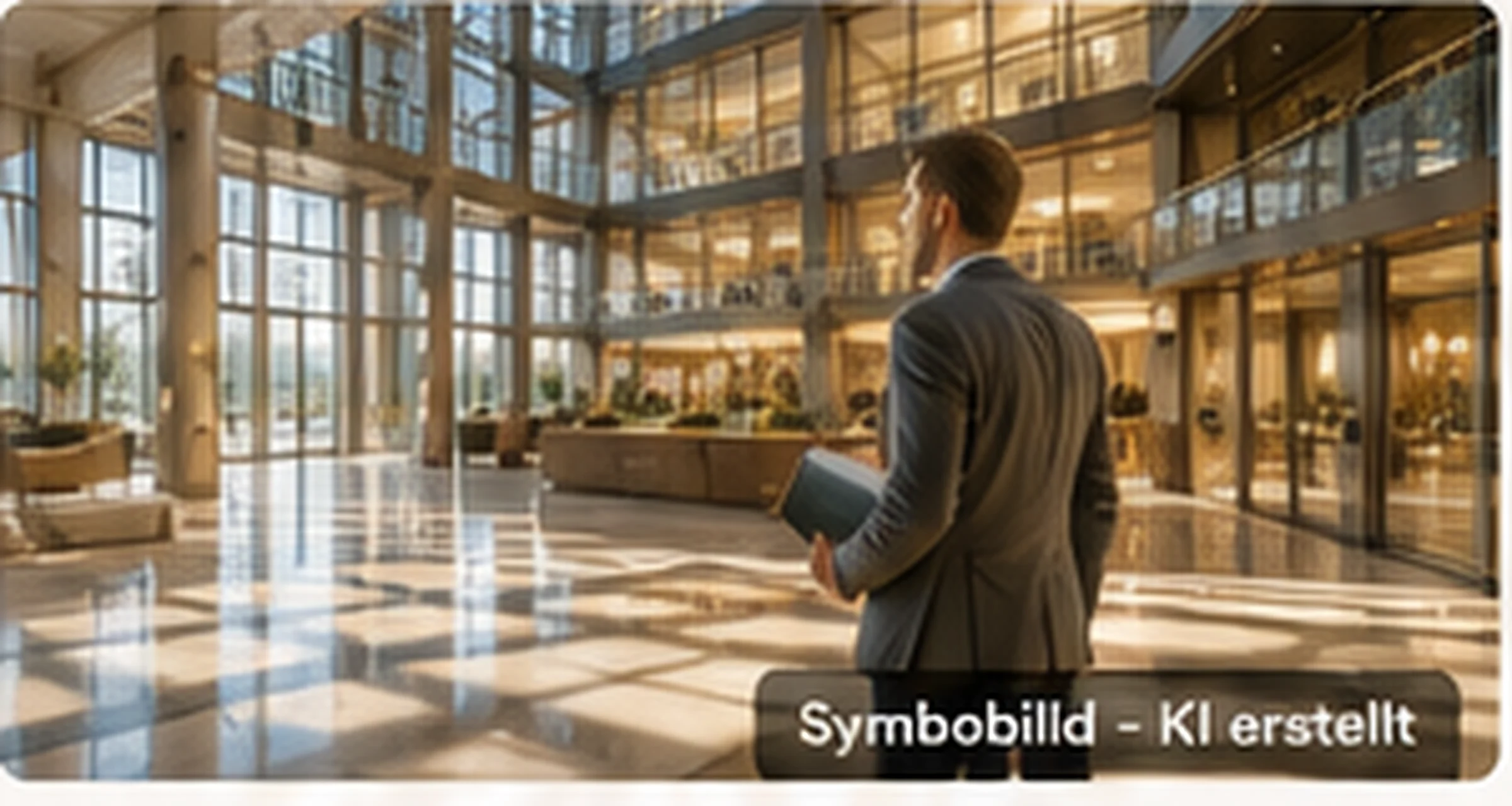 Helle gewerbliche Immobilie in mitteleuropäischer Architektur